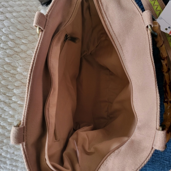 Palm Tree Beaded Tote - Picture 4 of 7